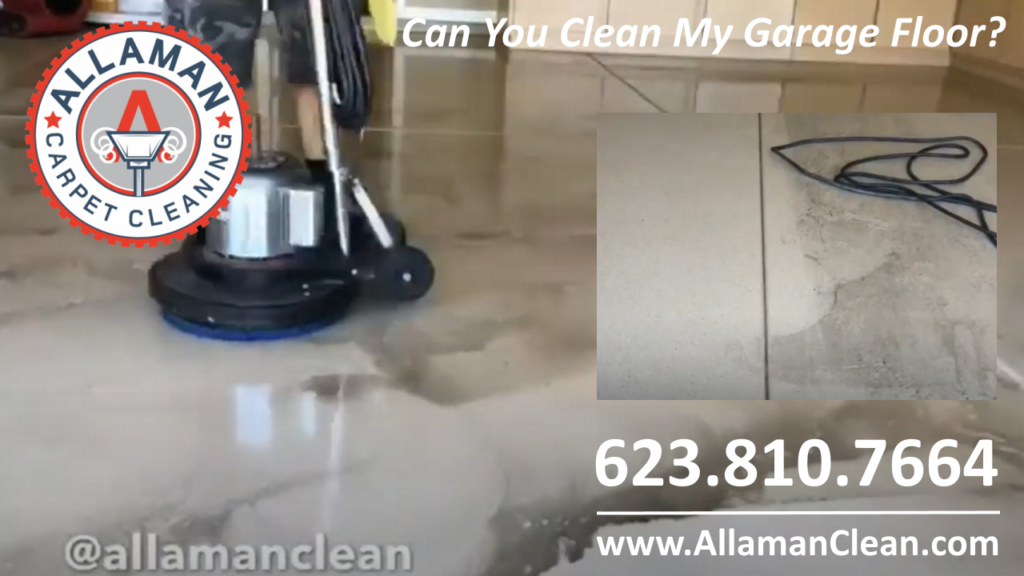 Cleaning Garage Floor in Goodyear, Arizona