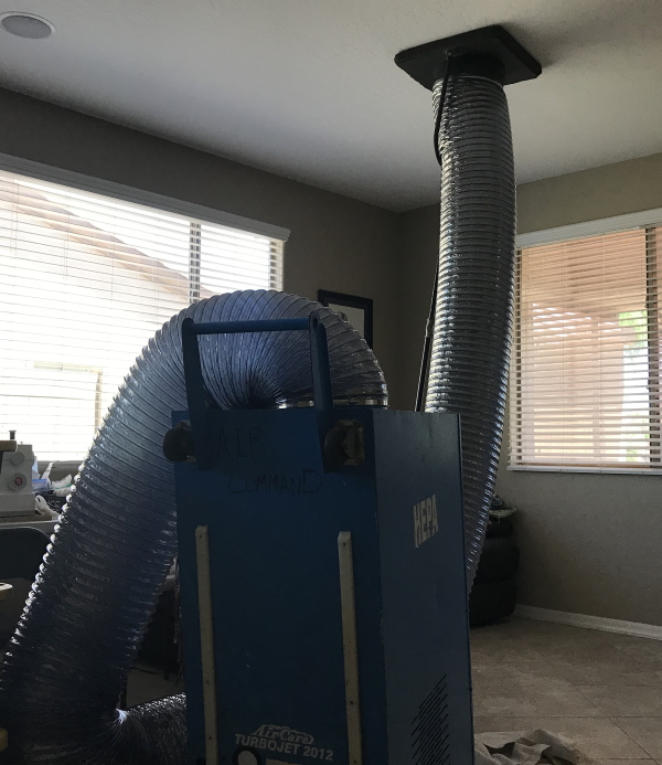 air duct vacuum system