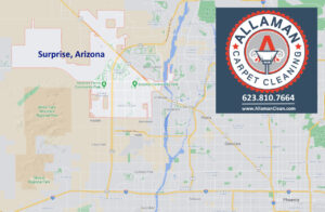 Map of Surprise Arizona