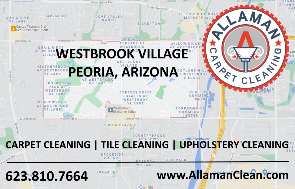 Westbrook Village Peoria AZ carpet cleaning Tile Cleaning Upholstery Cleaner
