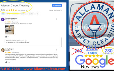 Allaman Carpet Cleaning 276 ALL 5 STAR Reviews on Google