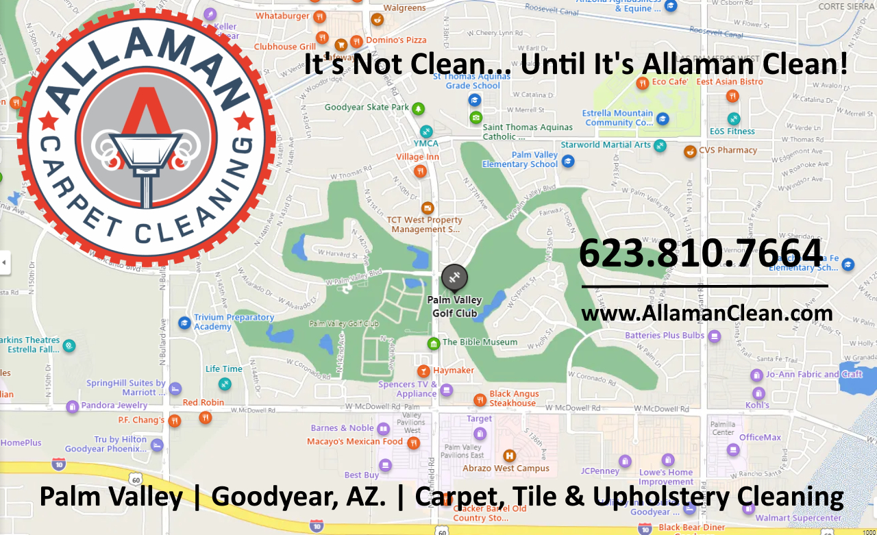 Map of Palm Valley in Goodyear Arizona