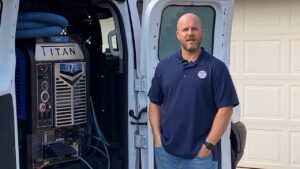 Mitch Allaman Owner of Allaman Carpet, Tile and Upholstery Cleaning
