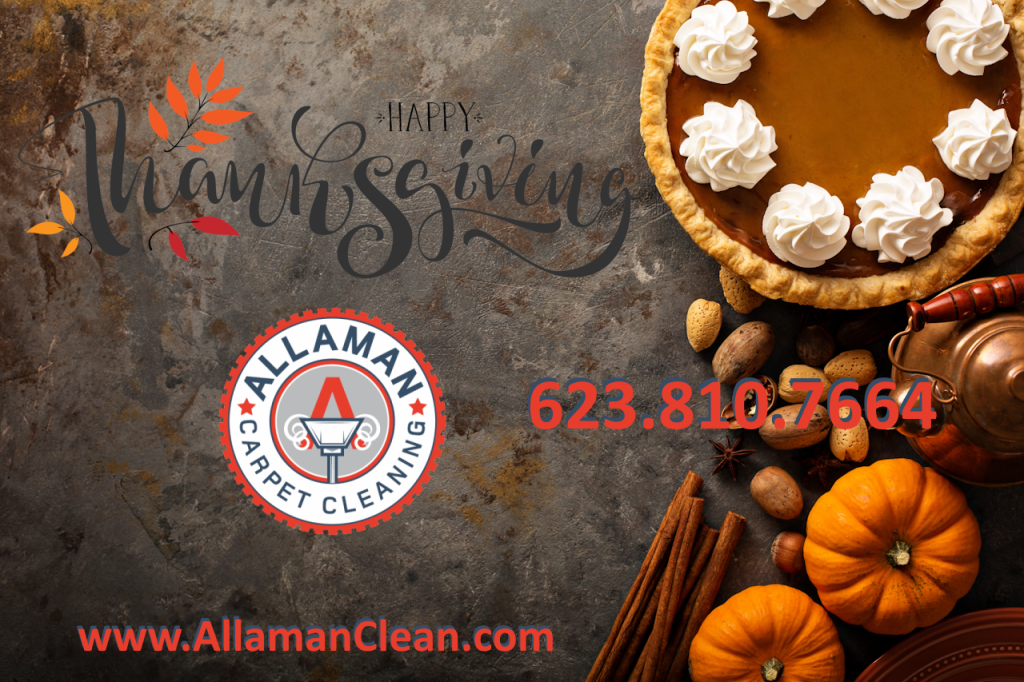 Allaman Carpet, Tile and Upholstery Cleaning Happy Thanksgiving Holiday