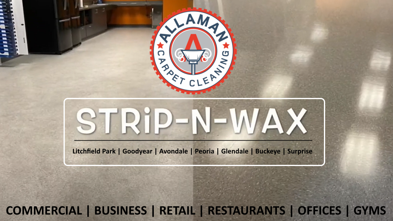 Strip and Wax Commercial Business Flooring in Peoria, Arizona