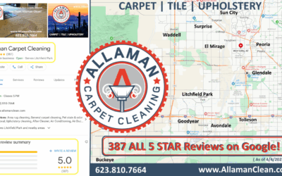 What Makes Allaman Carpet Cleaning The BEST Tile & Grout Cleaner in the Phoenix, Arizona West Valley?