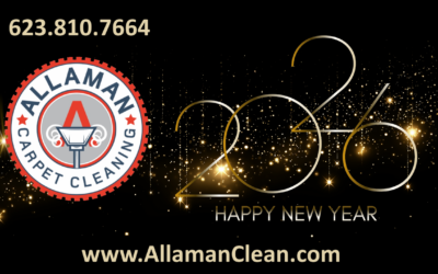 Happy New Year! Why January Is the Perfect Time to Clean Your Arizona Carpet, Tile, and Upholstery